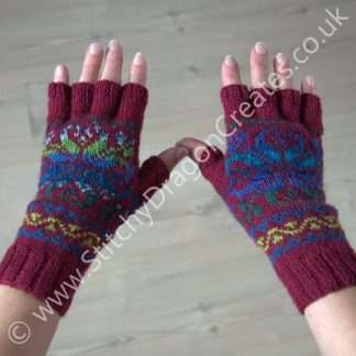 Love Your Leftovers Fingerless Gloves