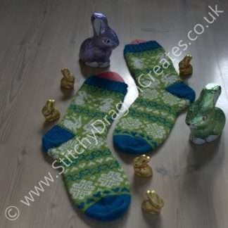 Chocolate Bunny Socks