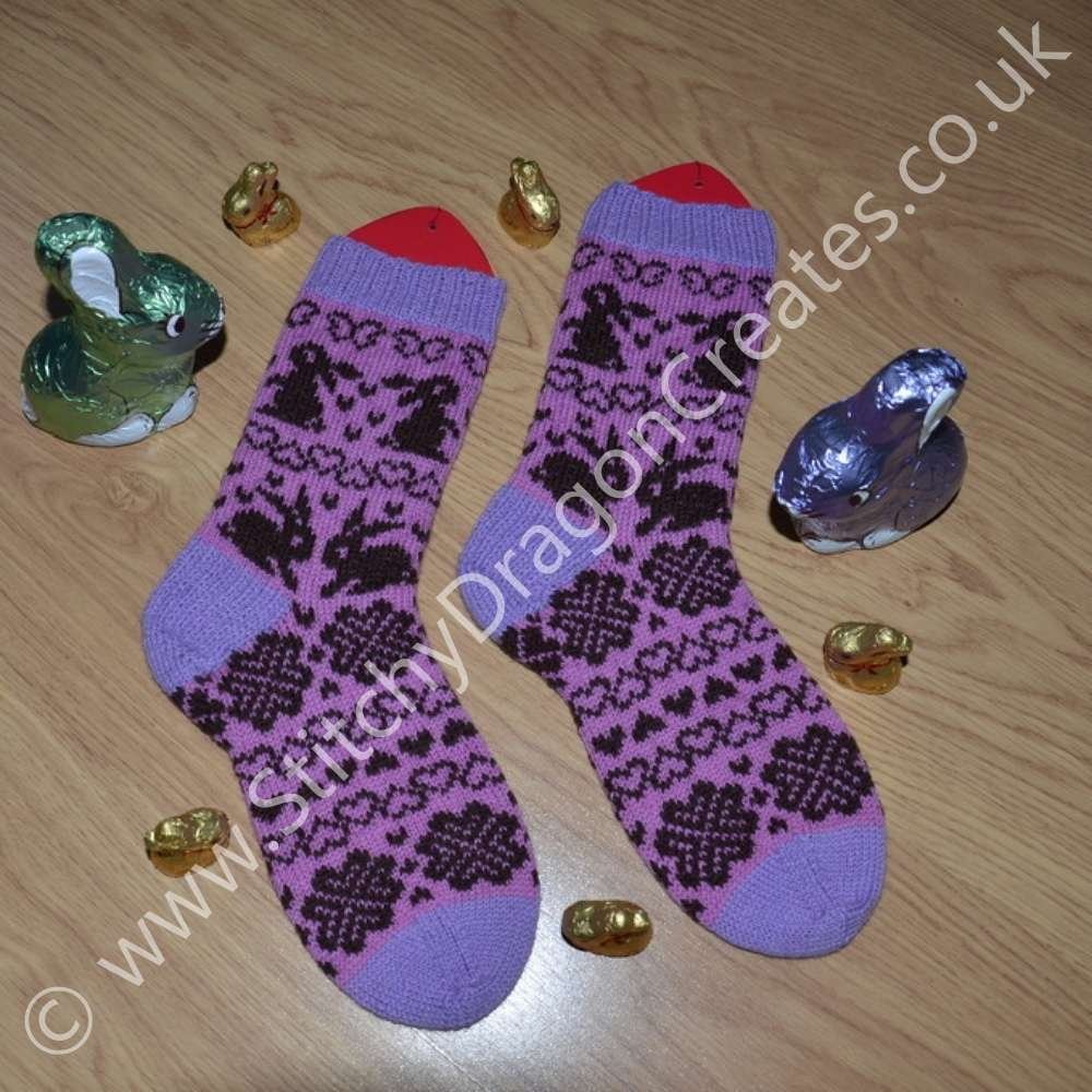Chocolate Bunny Socks - Image 6