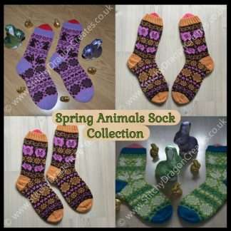 Spring Animal Sock Collection