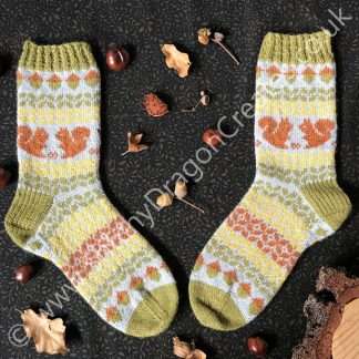 Brahan Squirrel Socks