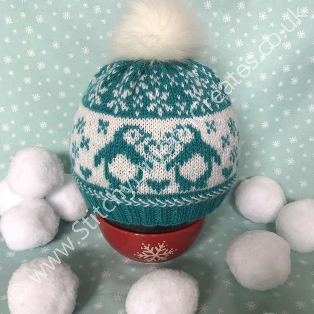 Frosty Penguin Hat - Image 2