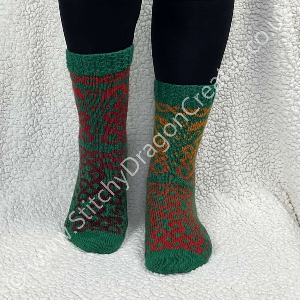 Draig Clymwaith Socks - Image 7