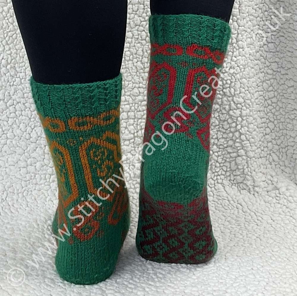 Draig Clymwaith Socks - Image 5