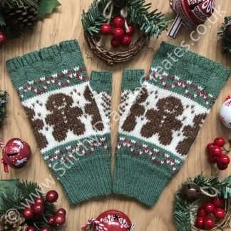 Christmas Treat Fingerless Gloves
